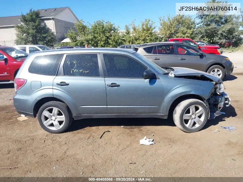 JF2SH6AC9AH760414 2010 Subaru Forester 2.5X