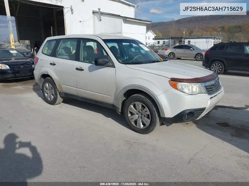 JF2SH6AC3AH715629 2010 Subaru Forester 2.5X