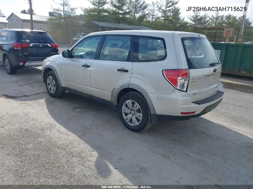 JF2SH6AC3AH715629 2010 Subaru Forester 2.5X
