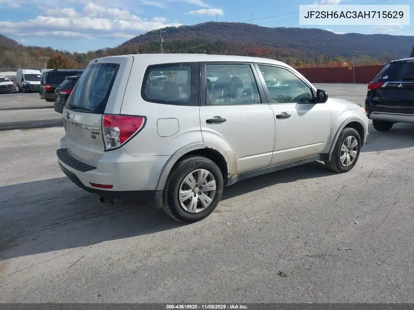 JF2SH6AC3AH715629 2010 Subaru Forester 2.5X