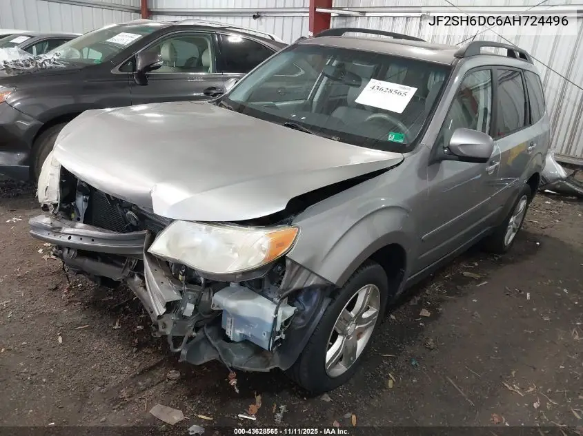 JF2SH6DC6AH724496 2010 Subaru Forester 2.5X Limited