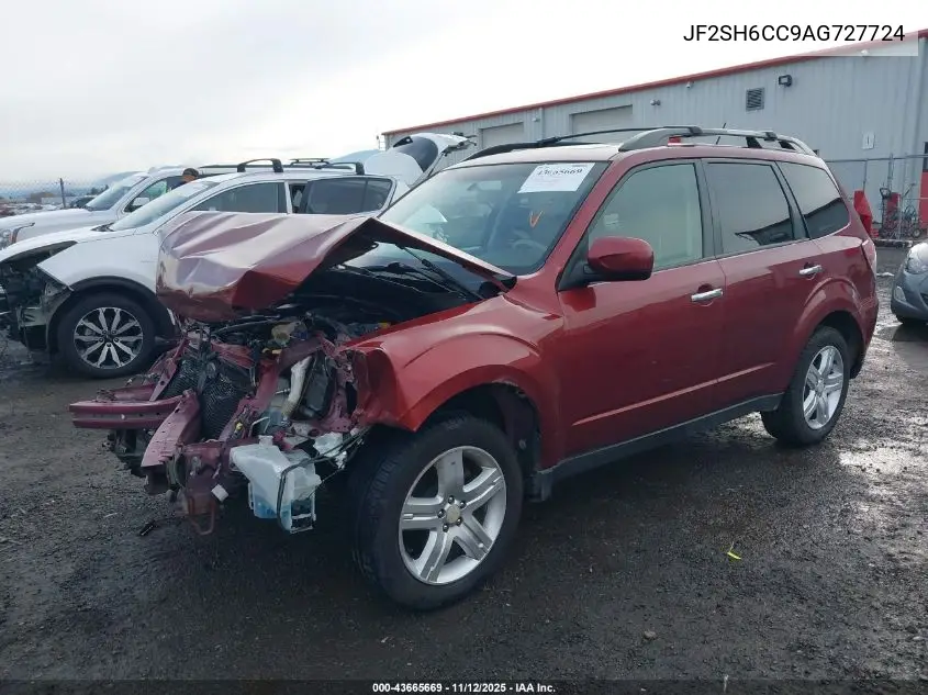 JF2SH6CC9AG727724 2010 Subaru Forester 2.5X Premium