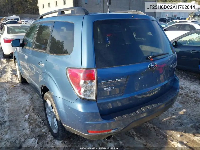 JF2SH6DC2AH792844 2010 Subaru Forester 2.5X Limited