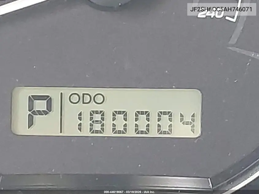 JF2SH6CC5AH746071 2010 Subaru Forester 2.5X Premium