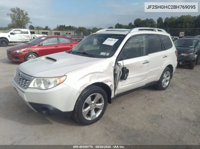 2011 Subaru Forester 2.5Xt Touring VIN: JF2SHGHC2BH769095 Lot: 40209770