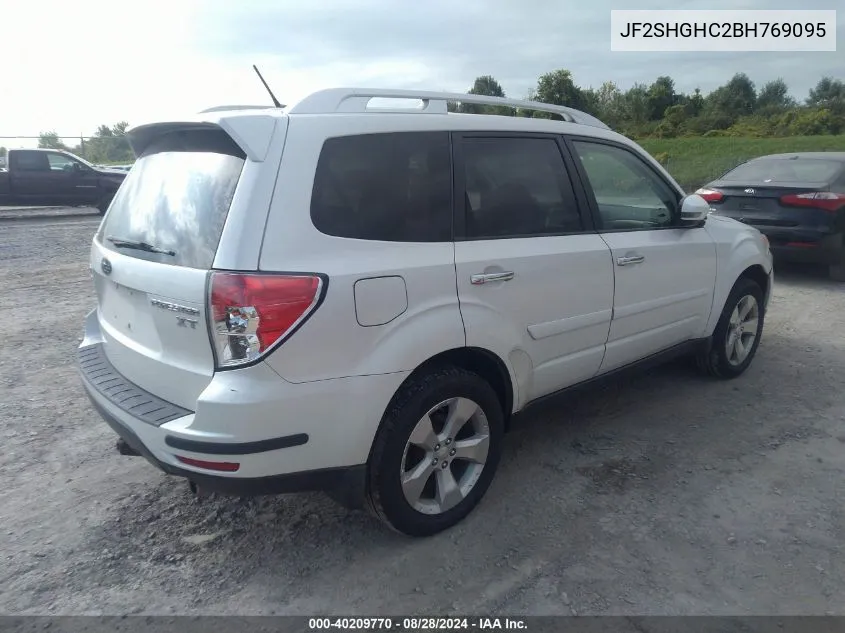 2011 Subaru Forester 2.5Xt Touring VIN: JF2SHGHC2BH769095 Lot: 40209770