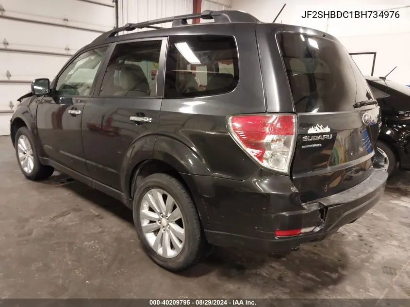 2011 Subaru Forester 2.5X Premium VIN: JF2SHBDC1BH734976 Lot: 40209795