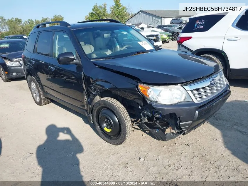 2011 Subaru Forester Limited VIN: JF2SHBEC5BH734817 Lot: 40344998