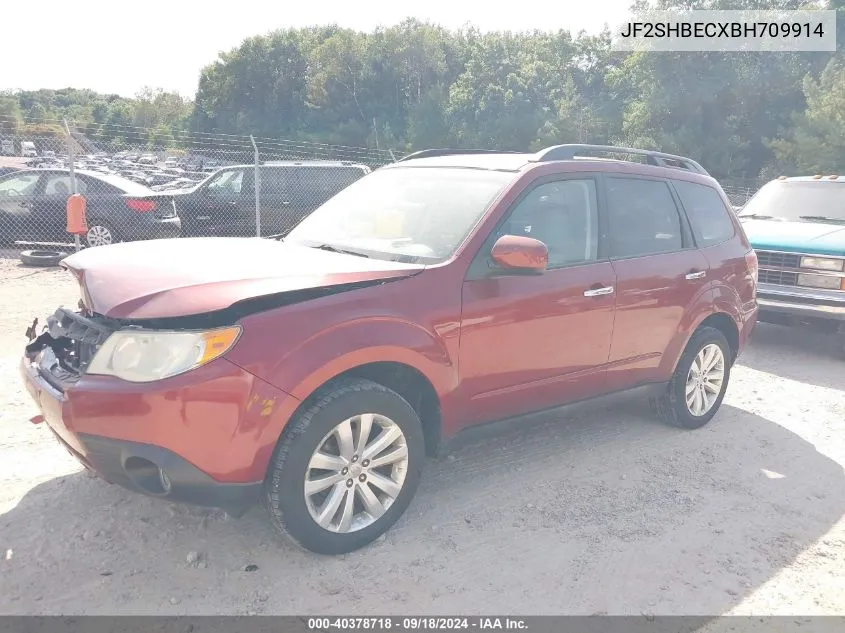 2011 Subaru Forester 2.5X Limited VIN: JF2SHBECXBH709914 Lot: 40378718