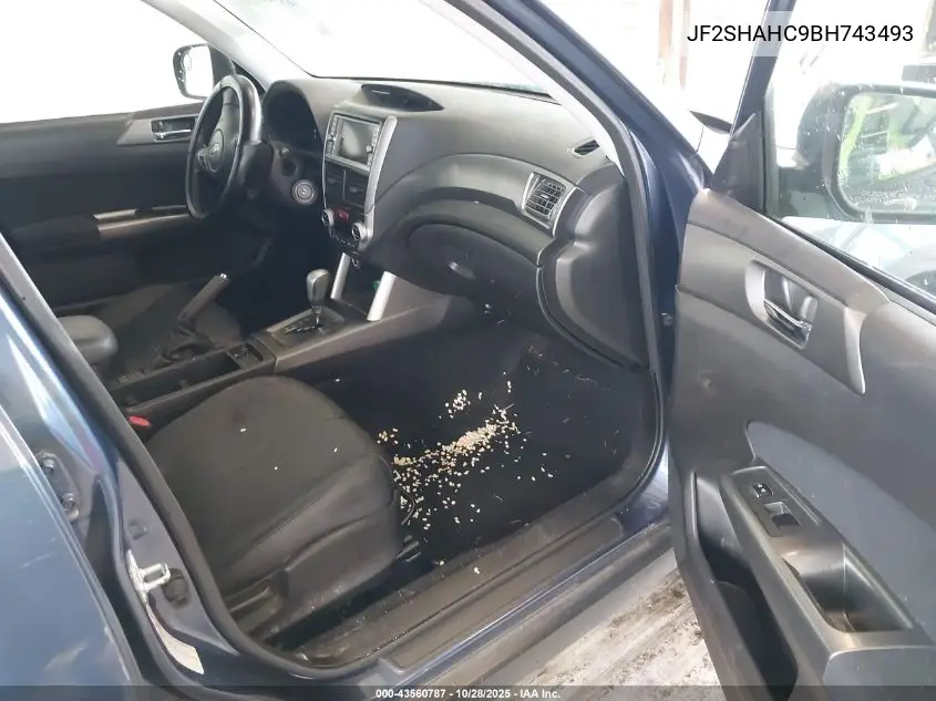 JF2SHAHC9BH743493 2011 Subaru Forester 2.5X Touring