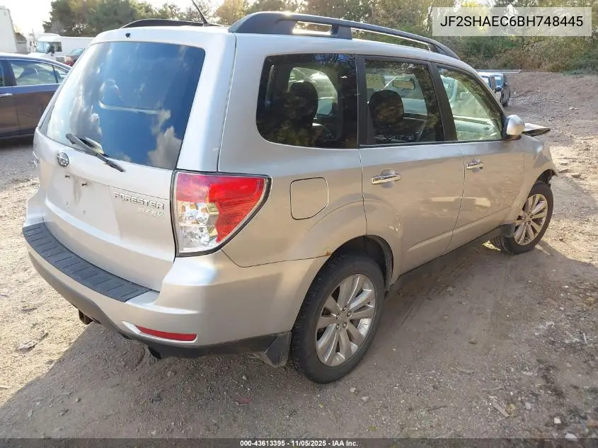 JF2SHAEC6BH748445 2011 Subaru Forester 2.5X Limited