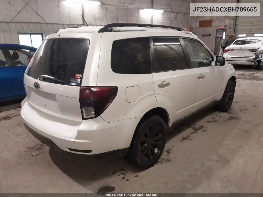 JF2SHADCXBH709665 2011 Subaru Forester 2.5X Premium