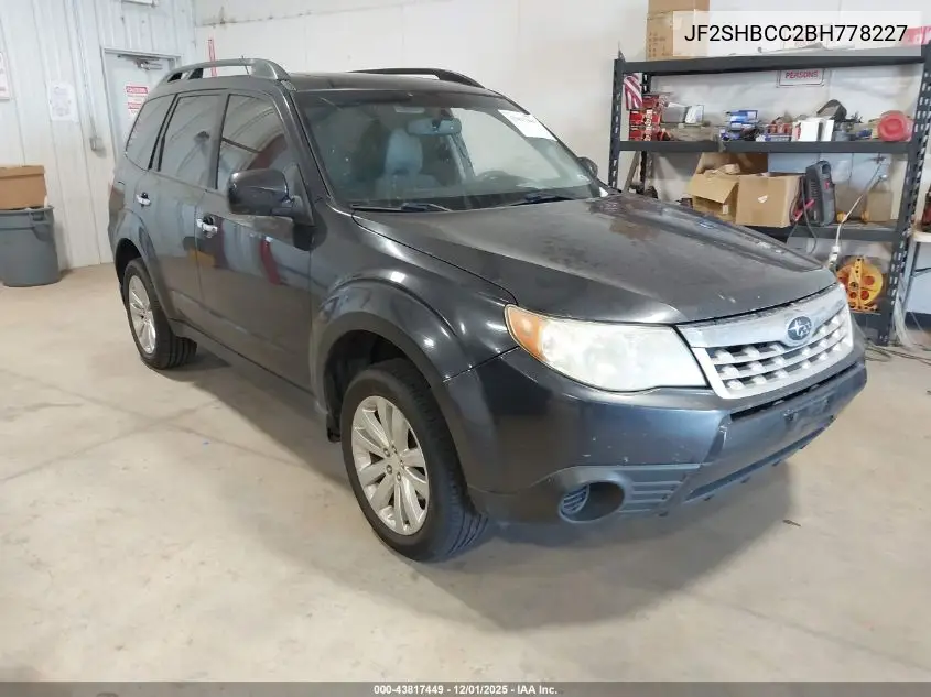 JF2SHBCC2BH778227 2011 Subaru Forester 2.5X Premium
