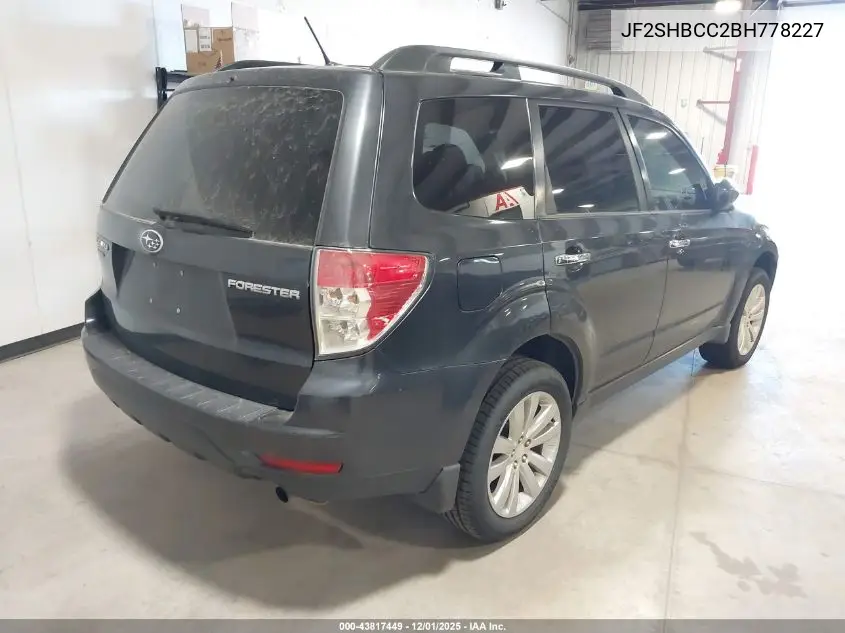 JF2SHBCC2BH778227 2011 Subaru Forester 2.5X Premium