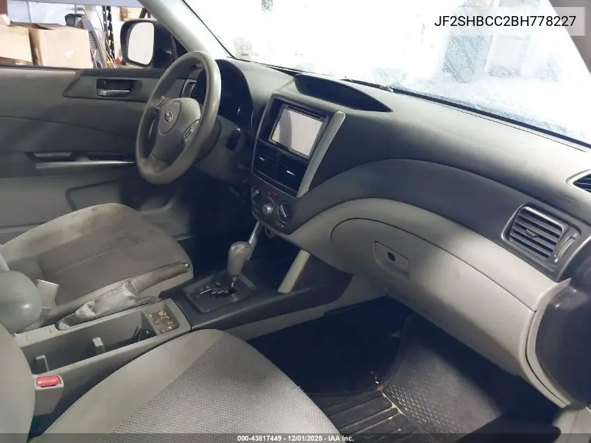 JF2SHBCC2BH778227 2011 Subaru Forester 2.5X Premium