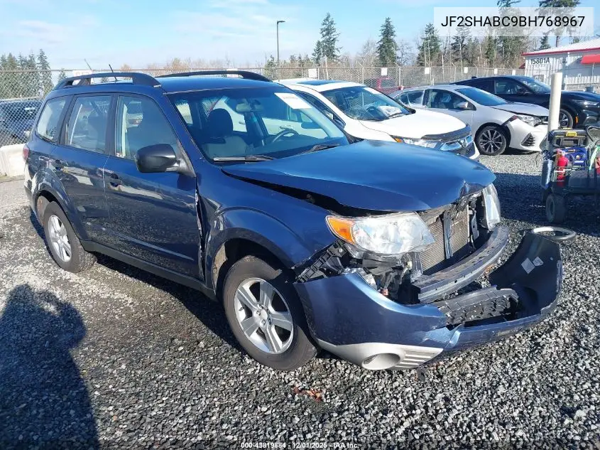 JF2SHABC9BH768967 2011 Subaru Forester 2.5X