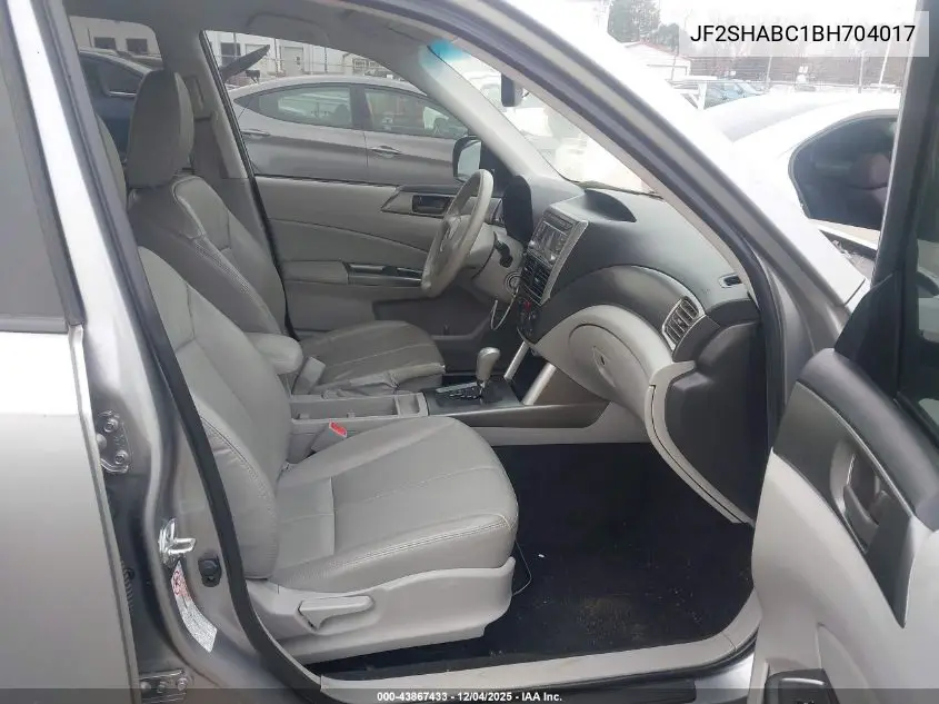 JF2SHABC1BH704017 2011 Subaru Forester 2.5X