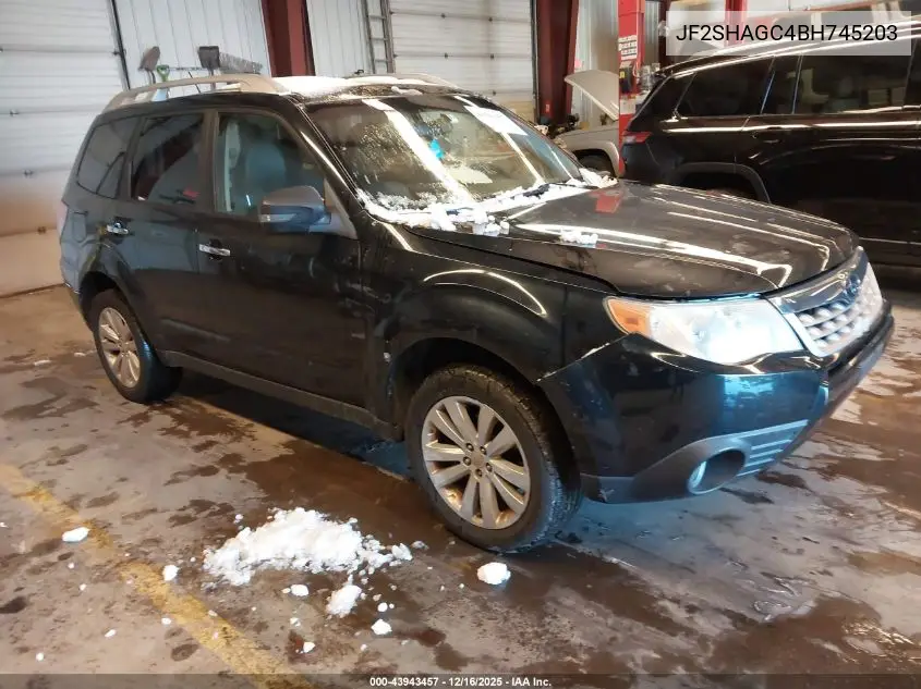 JF2SHAGC4BH745203 2011 Subaru Forester 2.5X Touring