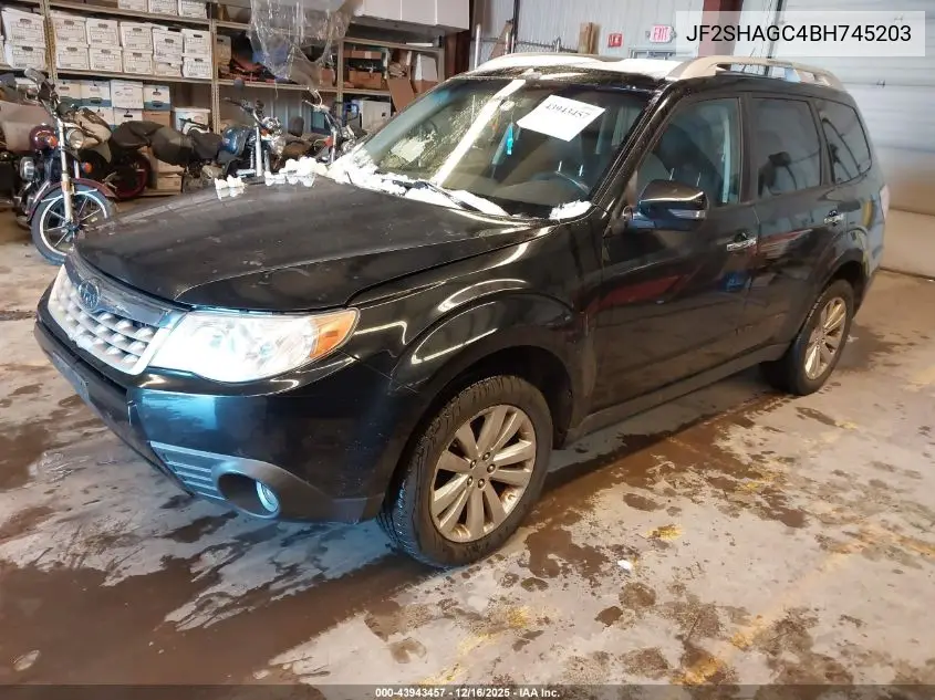 JF2SHAGC4BH745203 2011 Subaru Forester 2.5X Touring