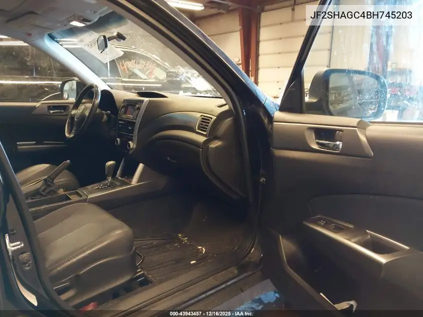 JF2SHAGC4BH745203 2011 Subaru Forester 2.5X Touring