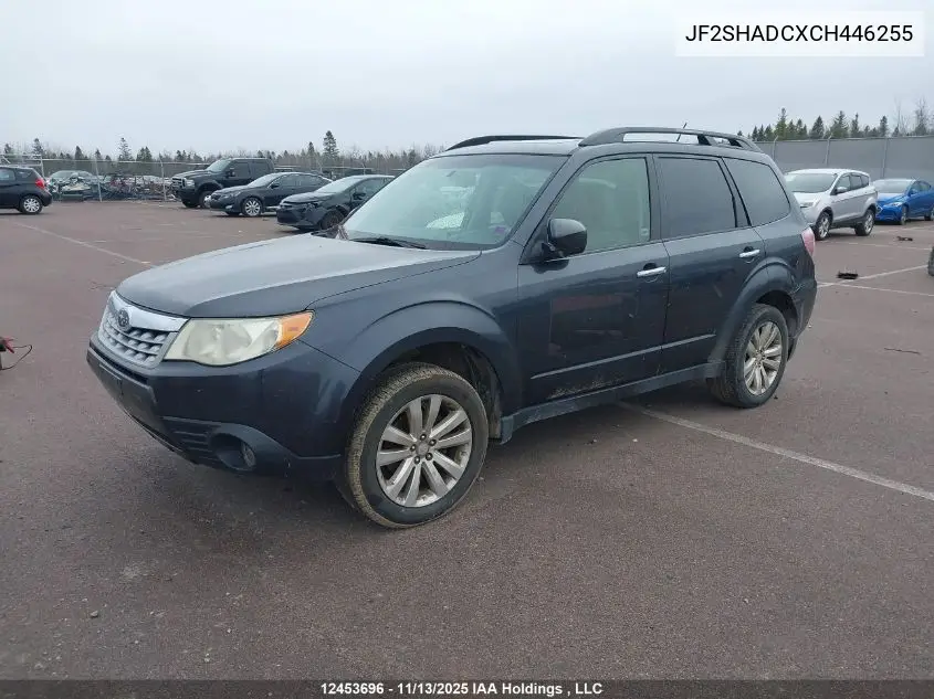 JF2SHADCXCH446255 2012 Subaru Forester 2.5X Premium