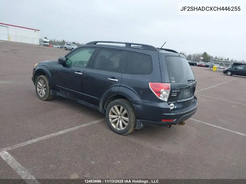 JF2SHADCXCH446255 2012 Subaru Forester 2.5X Premium