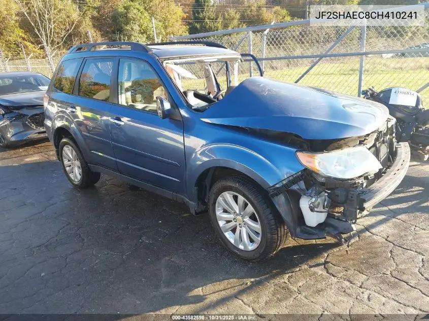 JF2SHAEC8CH410241 2012 Subaru Forester 2.5X Limited