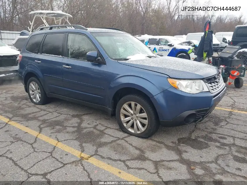 JF2SHADC7CH444687 2012 Subaru Forester 2.5X Premium