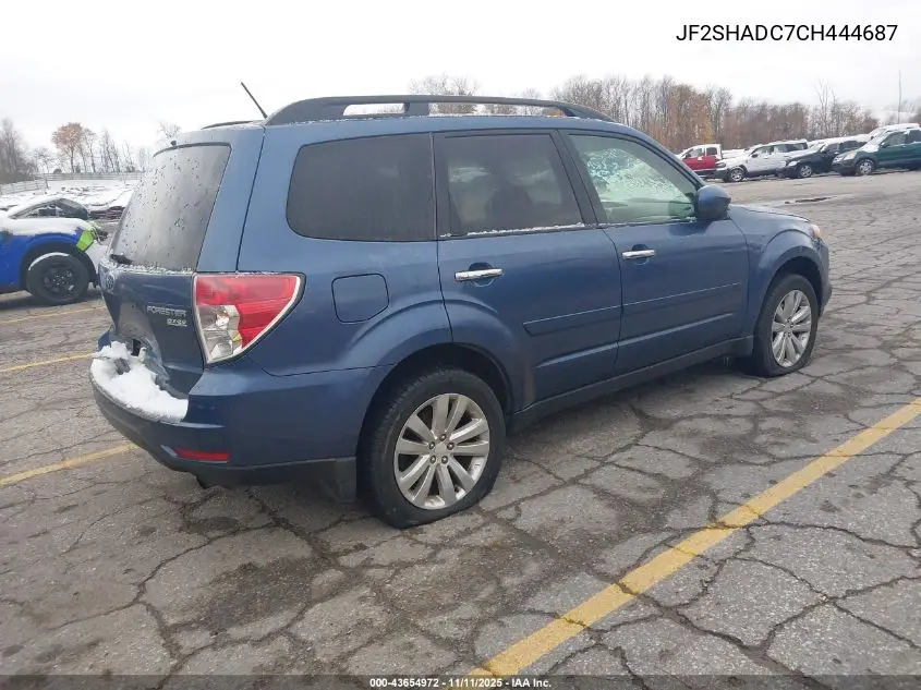 JF2SHADC7CH444687 2012 Subaru Forester 2.5X Premium