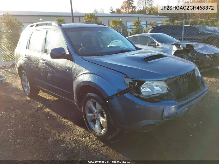 JF2SHGAC2CH468872 2012 Subaru Forester 2.5Xt Premium