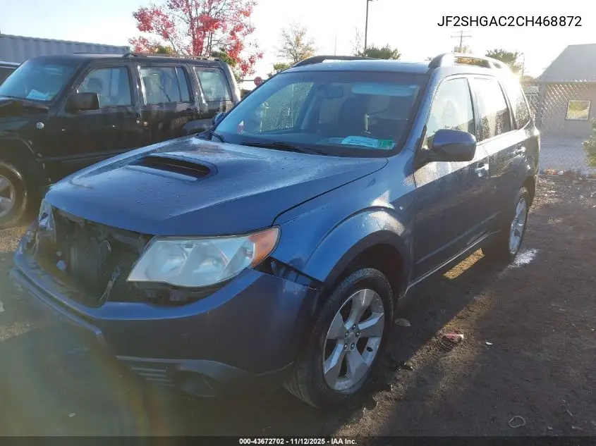 JF2SHGAC2CH468872 2012 Subaru Forester 2.5Xt Premium