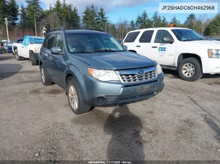 JF2SHADC6CH462968 2012 Subaru Forester 2.5X Premium