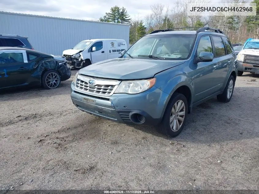 JF2SHADC6CH462968 2012 Subaru Forester 2.5X Premium