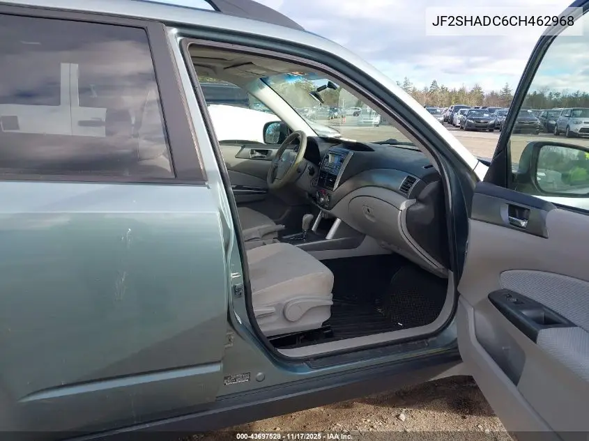 JF2SHADC6CH462968 2012 Subaru Forester 2.5X Premium