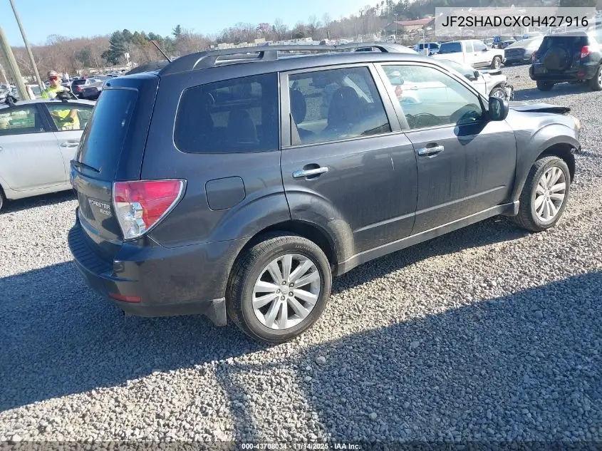 JF2SHADCXCH427916 2012 Subaru Forester 2.5X Premium