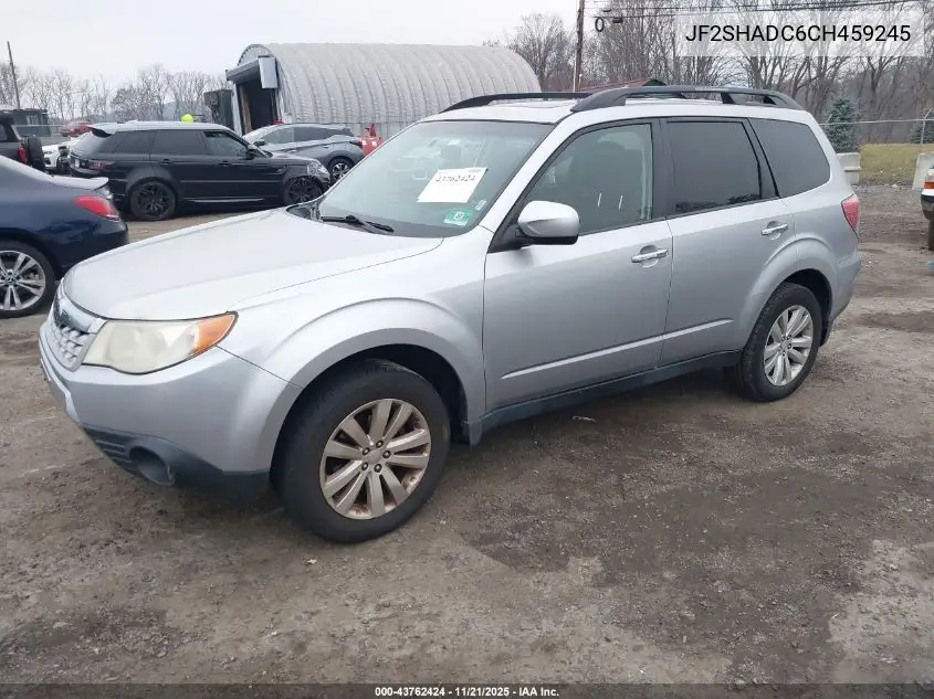 JF2SHADC6CH459245 2012 Subaru Forester 2.5X Premium