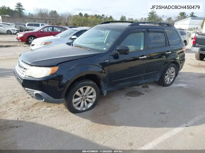 JF2SHADC8CH450479 2012 Subaru Forester 2.5X Premium