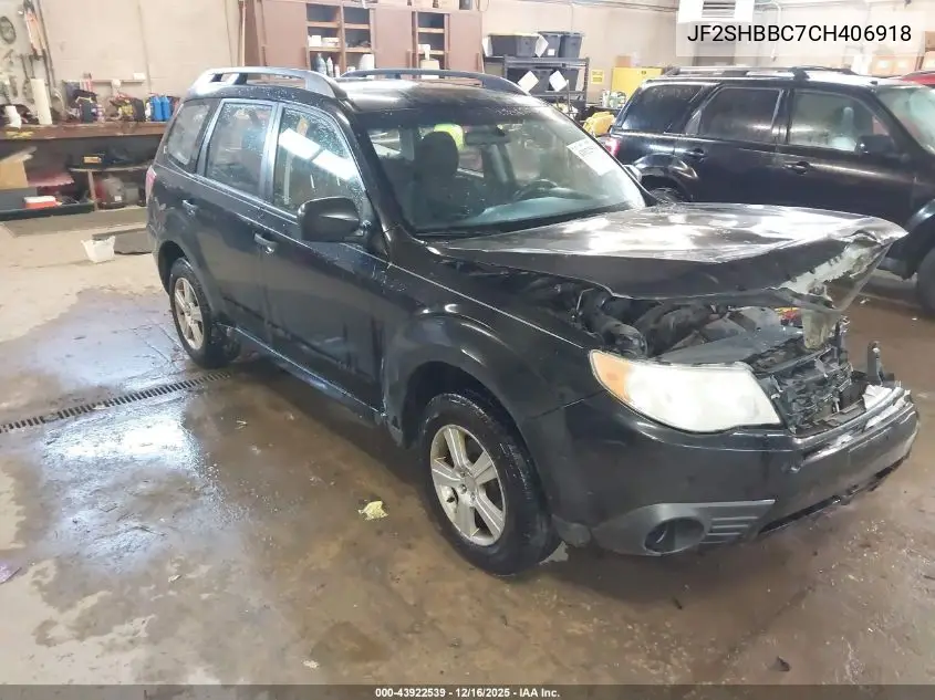 JF2SHBBC7CH406918 2012 Subaru Forester 2.5X