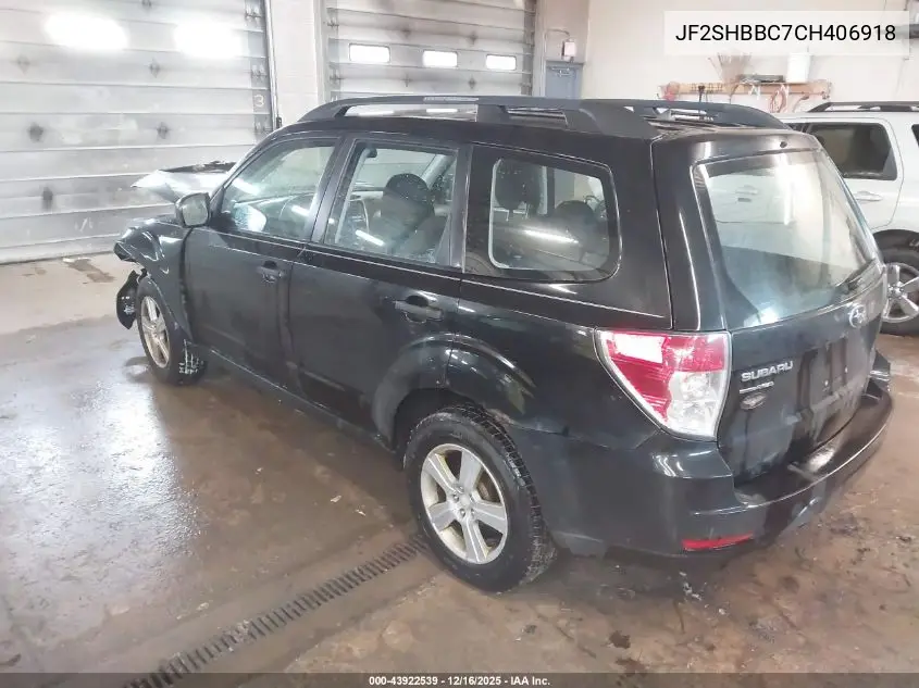 JF2SHBBC7CH406918 2012 Subaru Forester 2.5X