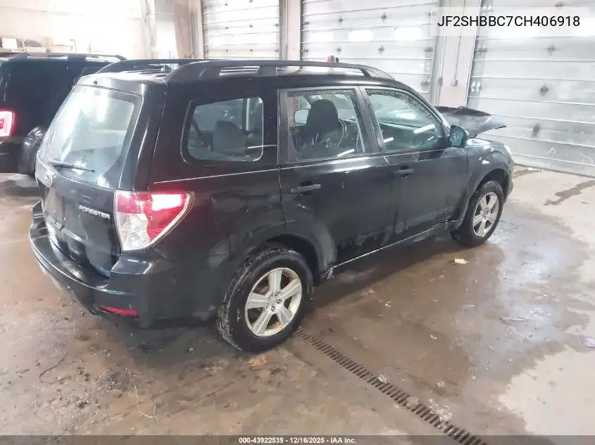 JF2SHBBC7CH406918 2012 Subaru Forester 2.5X