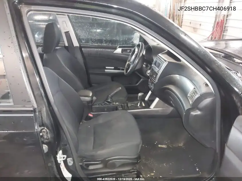 JF2SHBBC7CH406918 2012 Subaru Forester 2.5X