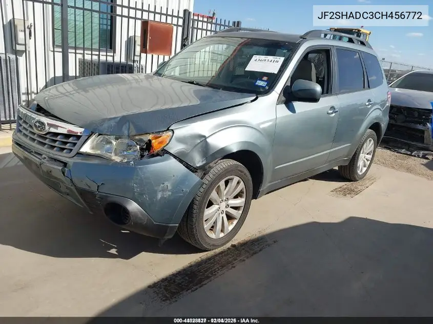 JF2SHADC3CH456772 2012 Subaru Forester 2.5X Premium