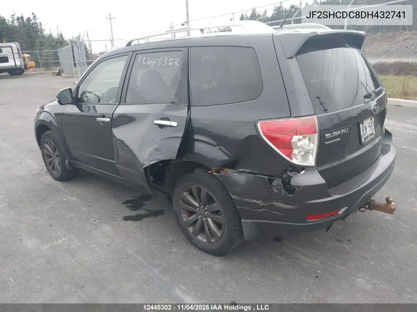 JF2SHCDC8DH432741 2013 Subaru Forester 2.5X Premium