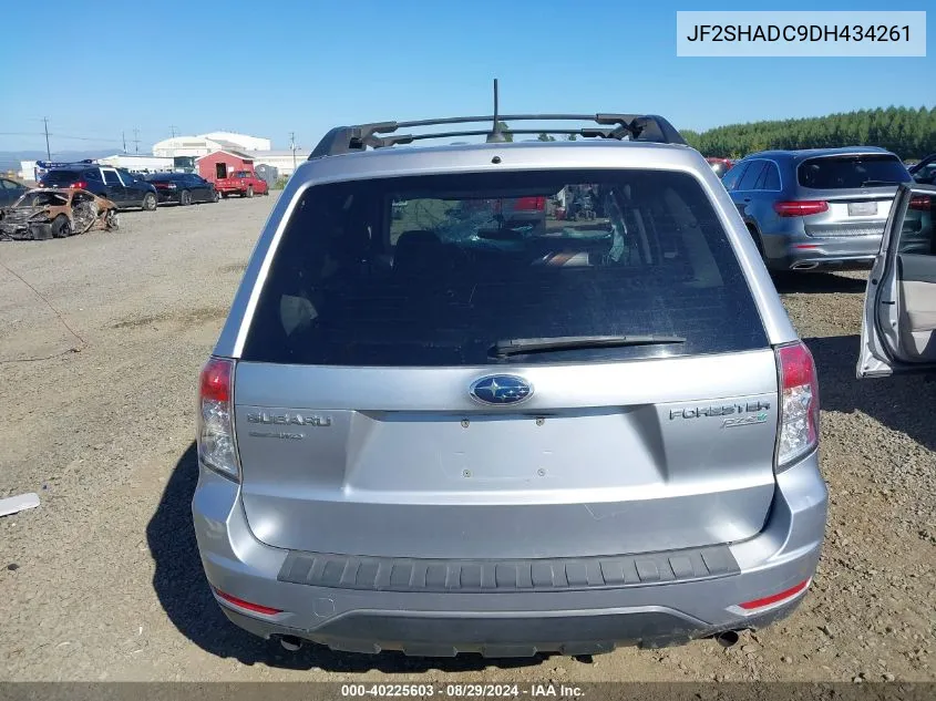 2013 Subaru Forester 2.5X Premium VIN: JF2SHADC9DH434261 Lot: 40225603