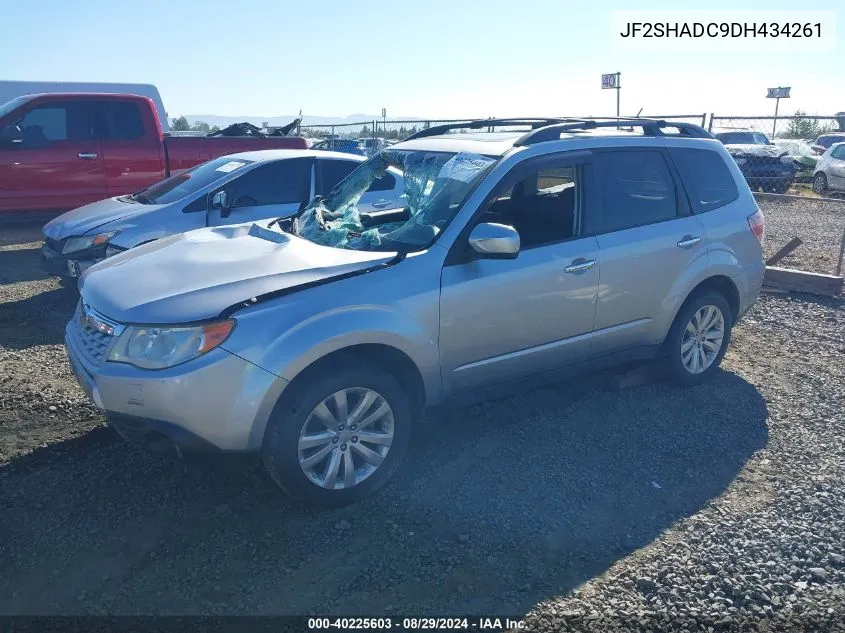 2013 Subaru Forester 2.5X Premium VIN: JF2SHADC9DH434261 Lot: 40225603