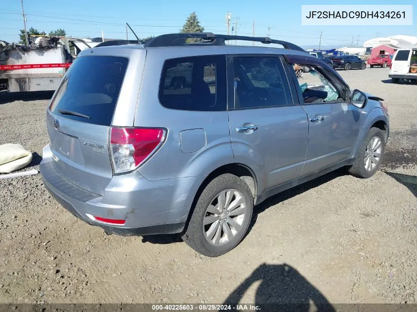 2013 Subaru Forester 2.5X Premium VIN: JF2SHADC9DH434261 Lot: 40225603