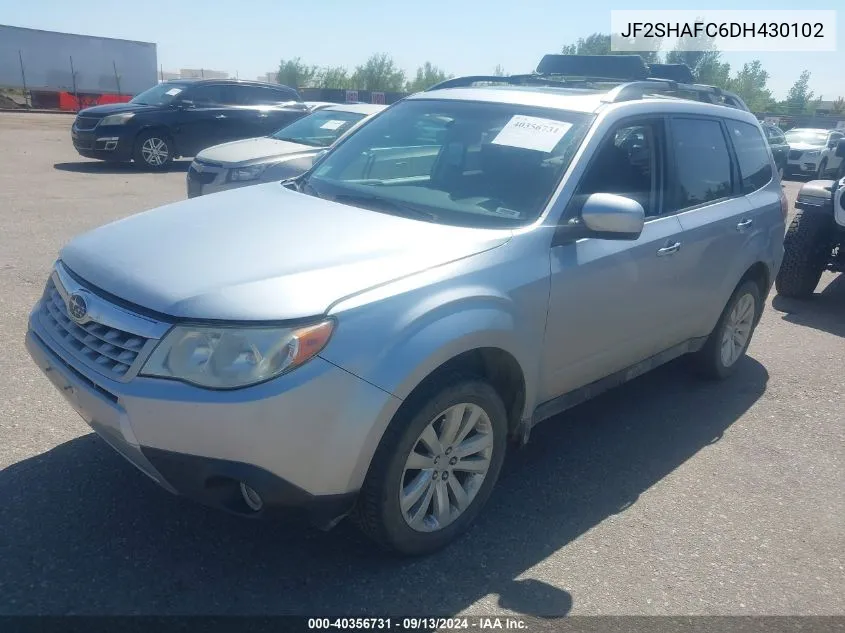 2013 Subaru Forester 2.5X Limited VIN: JF2SHAFC6DH430102 Lot: 40356731