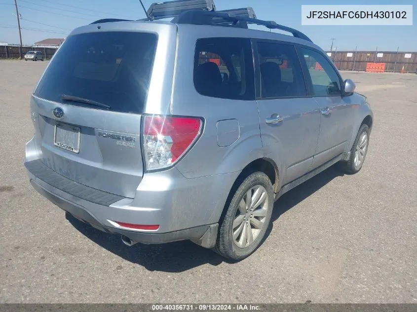 JF2SHAFC6DH430102 2013 Subaru Forester 2.5X Limited