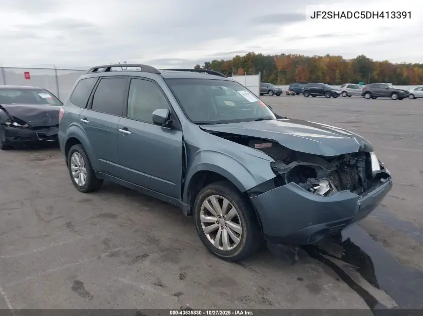 JF2SHADC5DH413391 2013 Subaru Forester 2.5X Premium