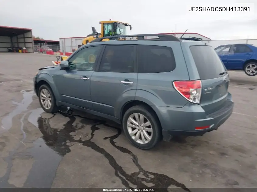 JF2SHADC5DH413391 2013 Subaru Forester 2.5X Premium
